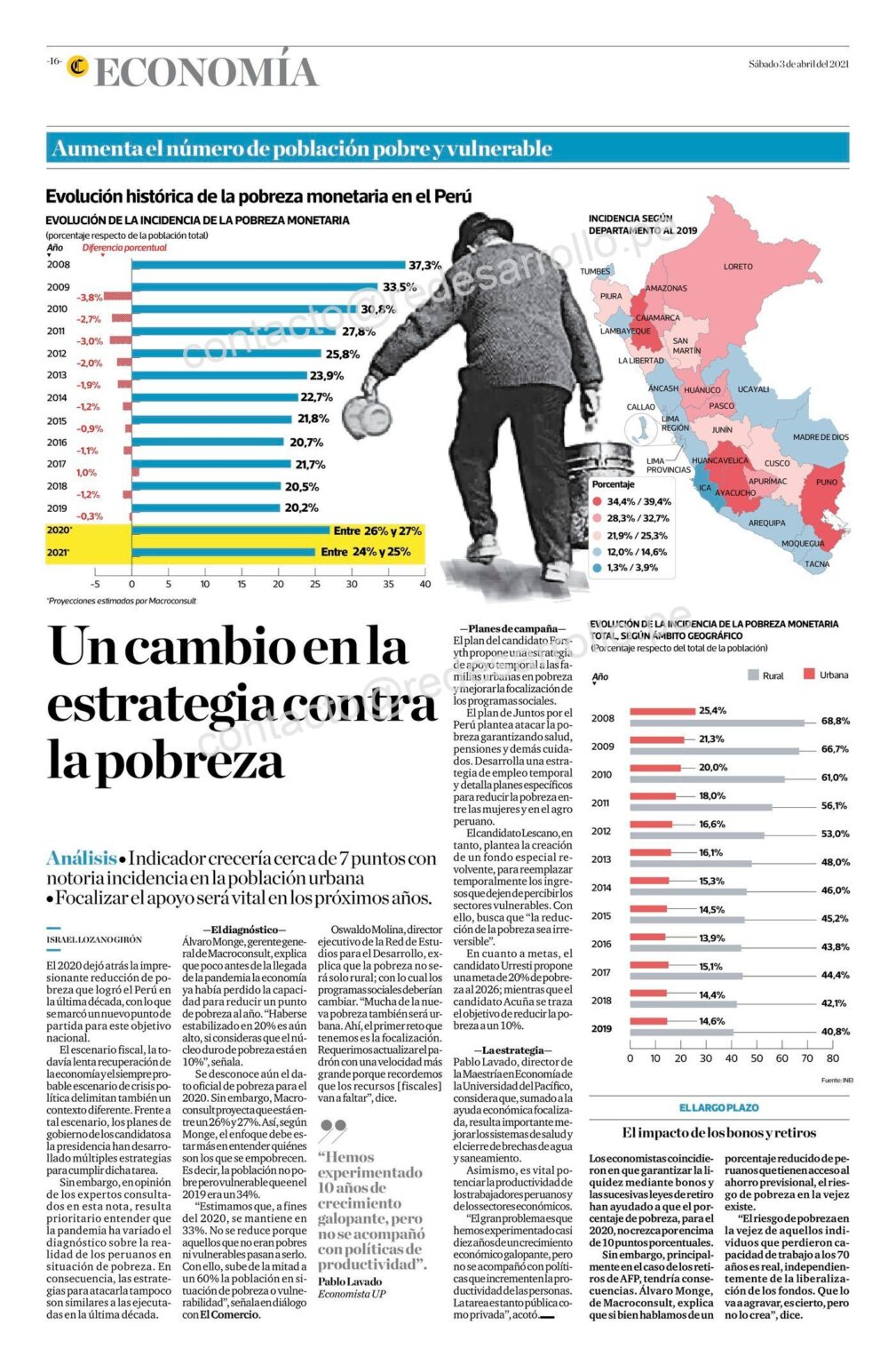 Pobreza en el Perú: Un nuevo diagnóstico tras la pandemia y el enfoque ...