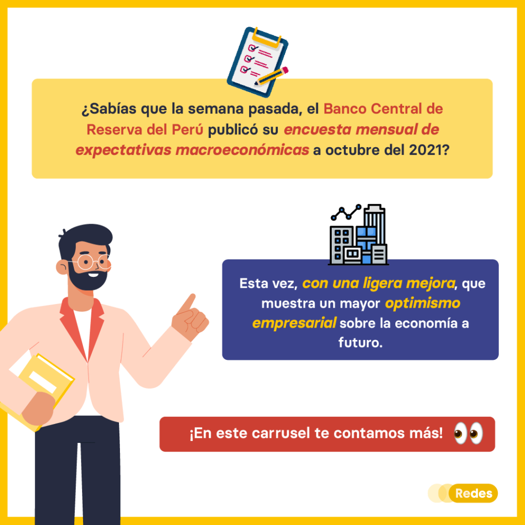 Ligera mejora en expectativas empresariales a octubre del 2021 | REDES